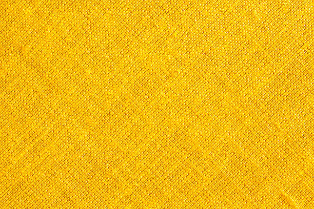 jaune fond textile. - tablecloth checked yellow textile photos et images de collection