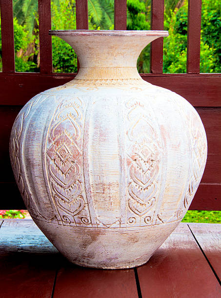 istock big baked brown clay vase in house 513827633