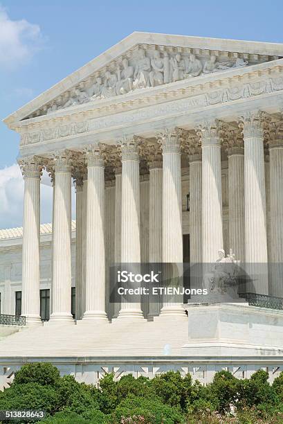 United States Supreme Court Stock Photo - Download Image Now - Architecture, Authority, Building Exterior