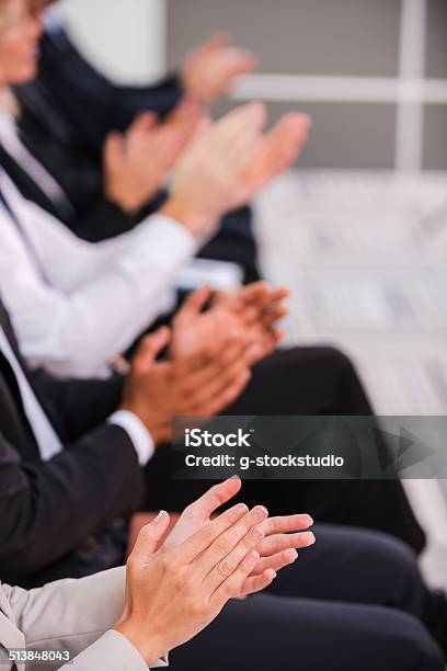 People Applauding Stock Photo - Download Image Now - Applauding, Business, Clapping
