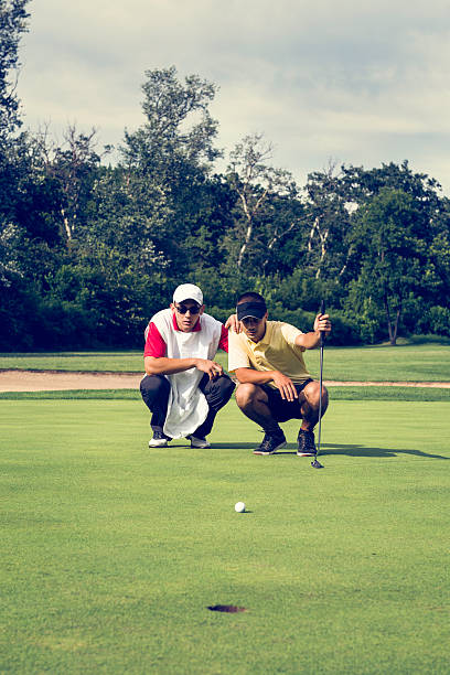 carro de artículos de golf y - caddy fotografías e imágenes de stock