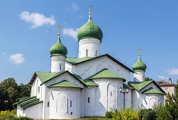 istock Church of the Epiphany, Pskov, Russia 513848751
