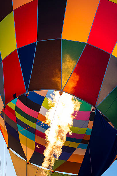 istock Balloon filled with hot air at start 513848953