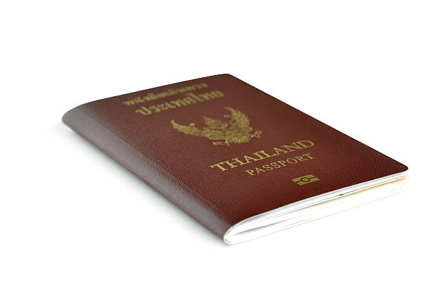istock Thailand passport isolated on white background 513852397