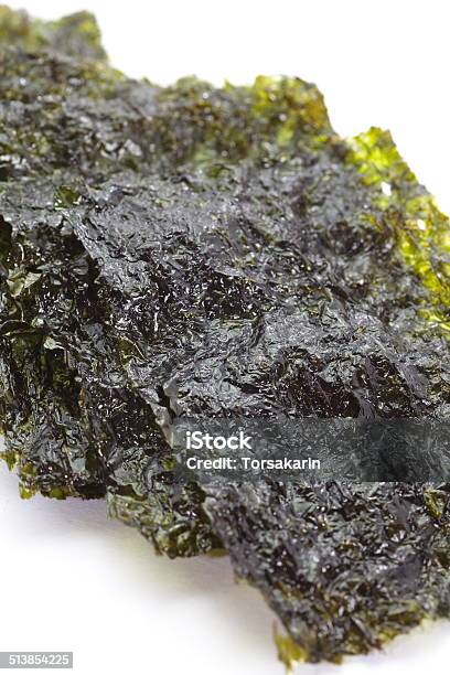 Sheet Of Dried Nori Dried Seaweed Stock Photo - Download Image Now - Algae, Backgrounds, Black Color