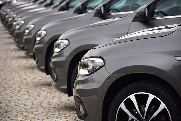 Warsaw, Poland - 23th February, 2016: Fiat Tipo cars stopped on the parking. This sedan was debut in 2015 on the market. Tipo model is one of the most popular sedan cars in C-segment on the European market.