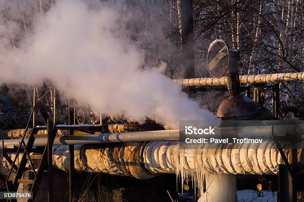 Pipe Breakage Running Hot Water Stock Photo - Download Image Now - Business Finance and Industry, Condition, Construction Industry