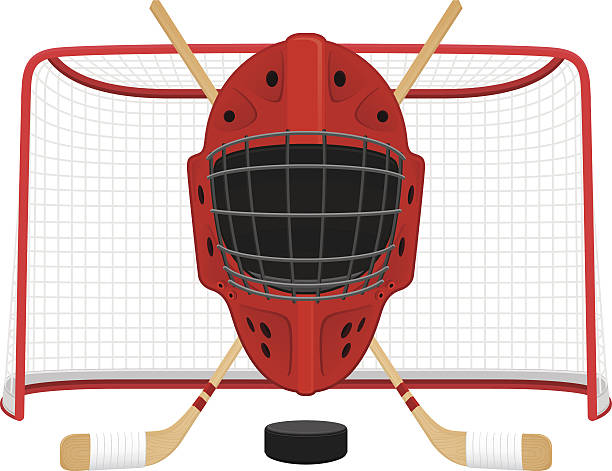 illustrations, cliparts, dessins animés et icônes de masque de hockey sur glace - hockey mask