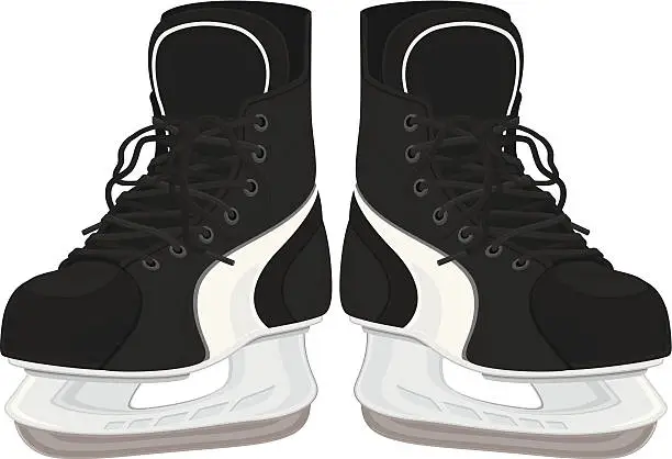 Vector illustration of Ice Skates