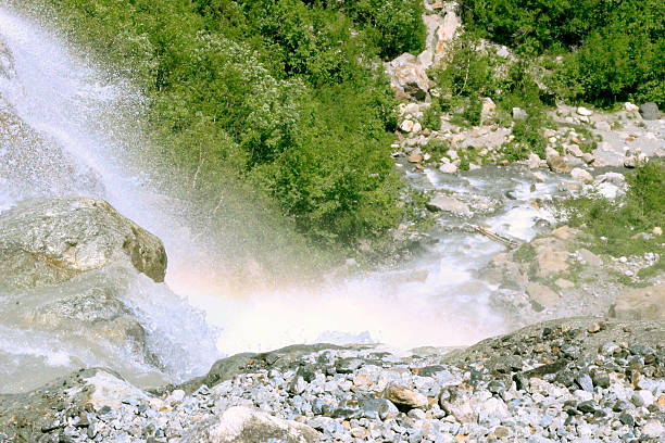 istock Alibek Waterfall. Dombay Mountains. The Northern Caucas 513881549