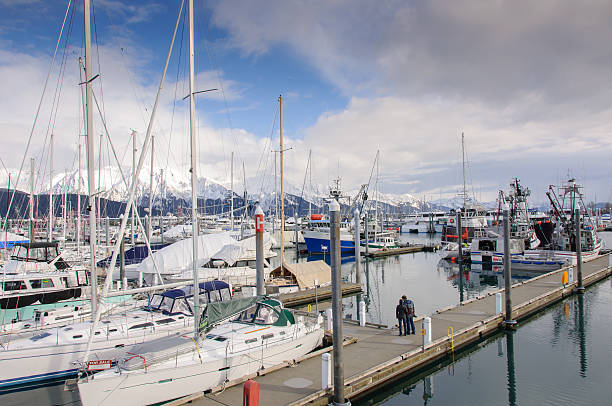 istock Seward Alaska Boat Harbor in Summer 513882932