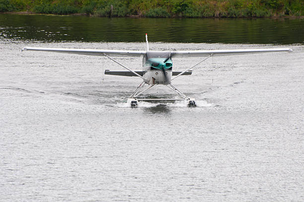 istock Sea plane on lake 513886453