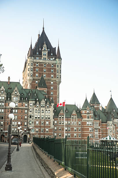 istock quebec city castle building exterior 513887137