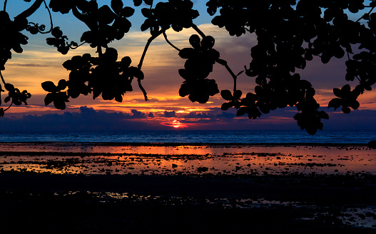 Beautiful seascape about sunset in ConDao island, Vietnam