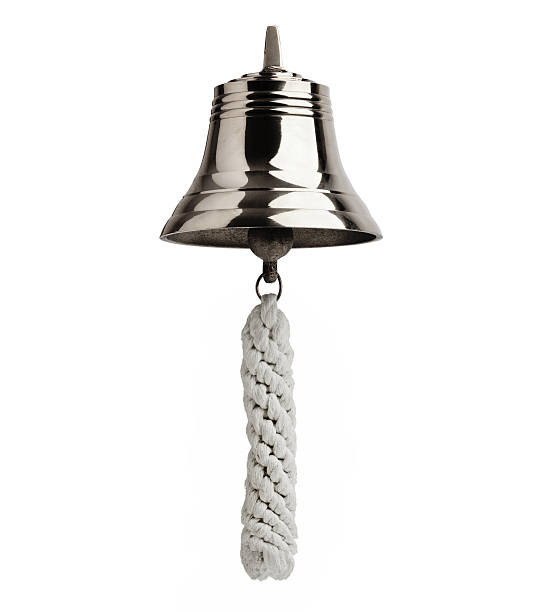 istock Vintage metal ship's bell 513889776