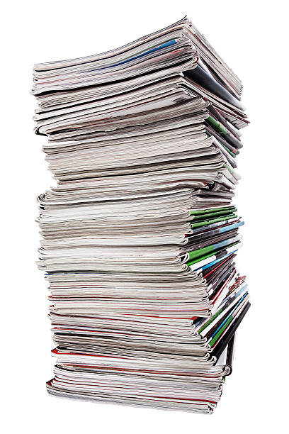 istock Lots of used magazines 513890778