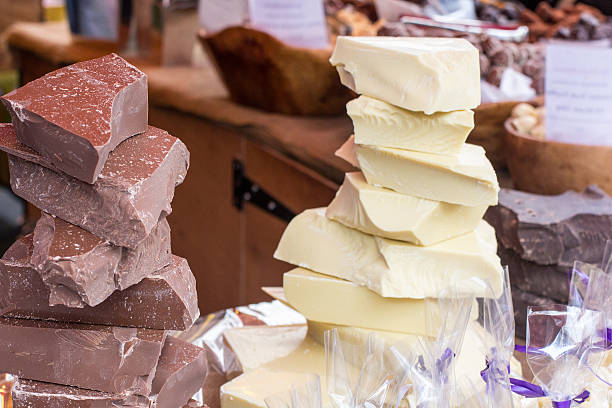 istock Chocolates in Borough Market, London 513891460
