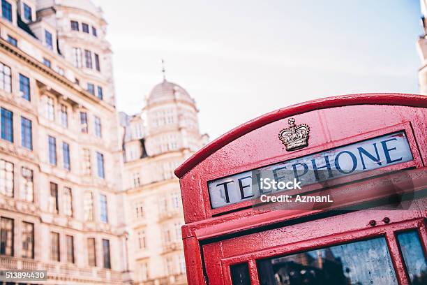 Telephone Booth Stock Photo - Download Image Now - Box - Container, British Culture, Built Structure