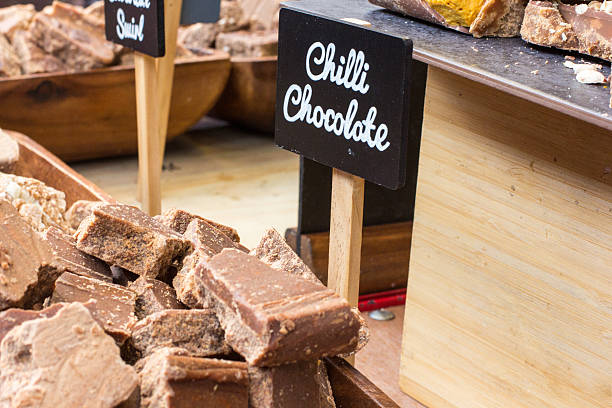 istock Chilli Chocolate in Borough Market, London 513894998