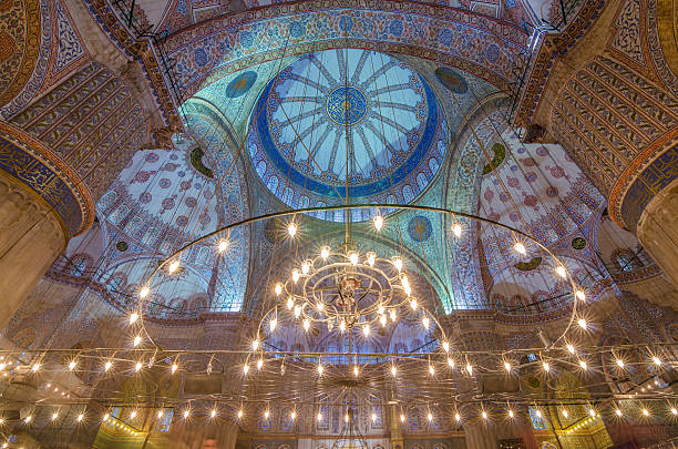 istock Ceiling of the mosque 513901303