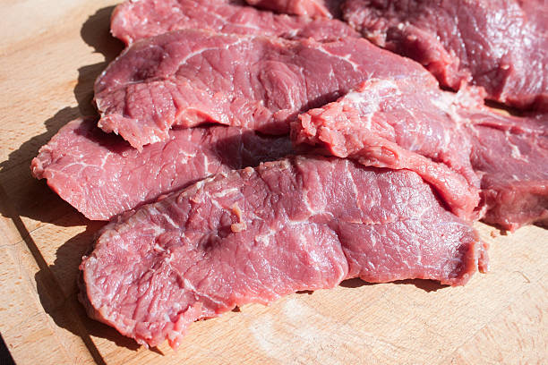 sirloin beef on a cutting board
