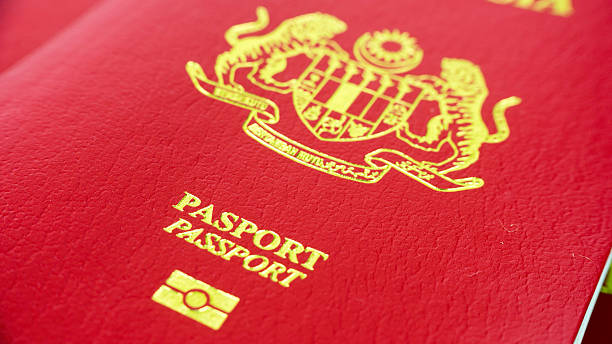istock Malaysia citizen international passport 513903893