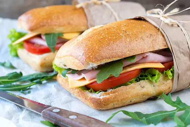 Photo of Italian sandwich