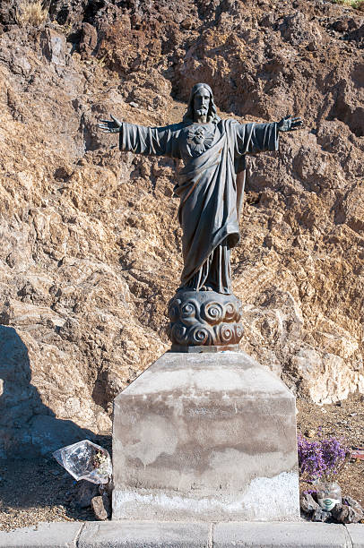 istock ancient statue of jesus 513917087