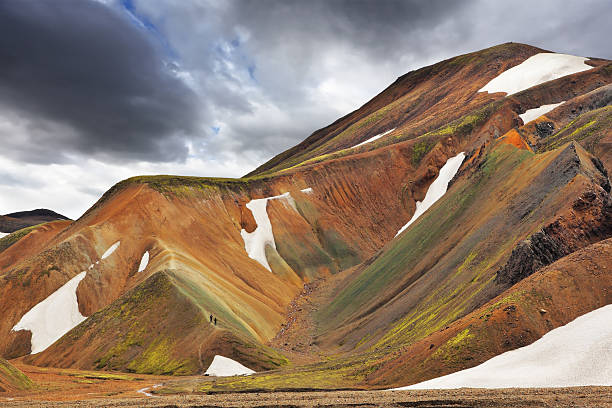 istock The mountains with snow in July 513919333