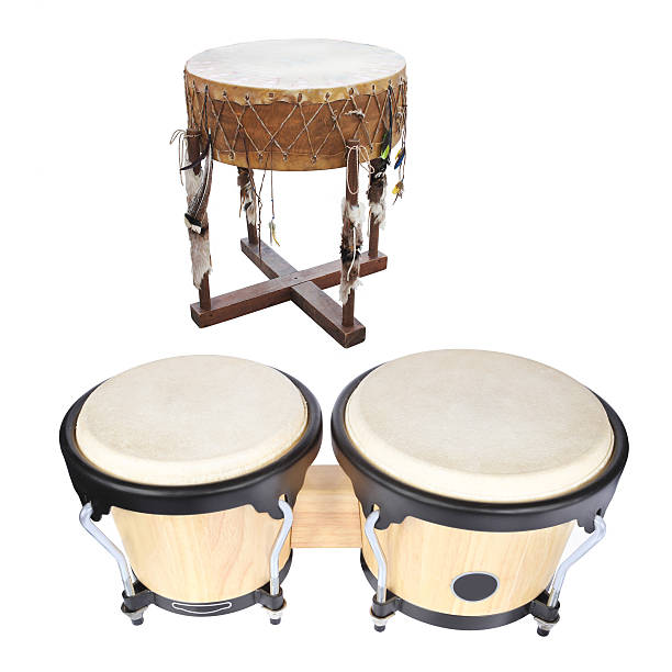 istock image of ethnic african drum 513919521