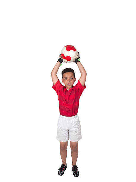 Young African-American Soccer Player stock photo