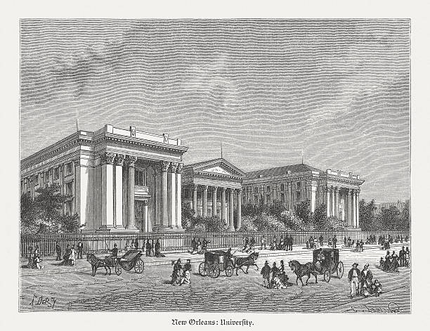 istock University of New Orleans in the 19th century, published 1880 513942084