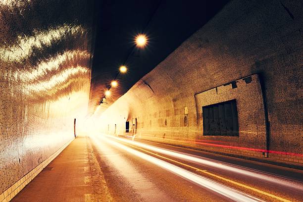 istock Traffic in urban tunnel 513942690