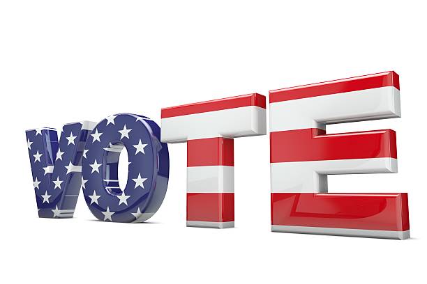 istock Vote stars and stripes 513943922