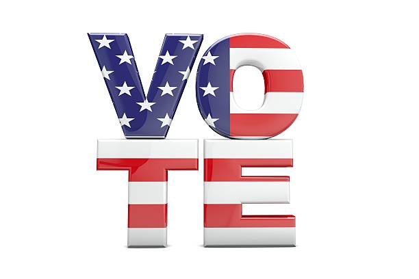 istock Vote stars and stripes 513943952