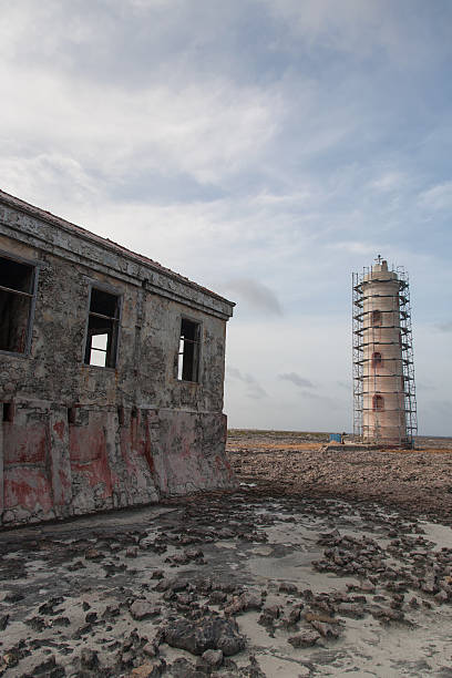 istock old Lighthouse carribean beach Bonaire island 513951188