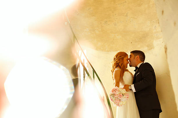 istock Lovely couple after wedding 513951768