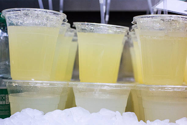 Fresh lemon juice in Borough Market, London