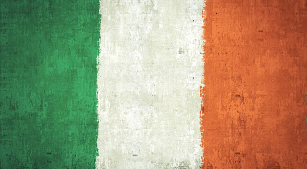 bandiera dell'irlanda - irish flag foto e immagini stock