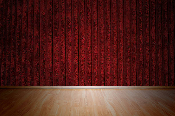 istock Luxury textile wall and wooden floor 513955437