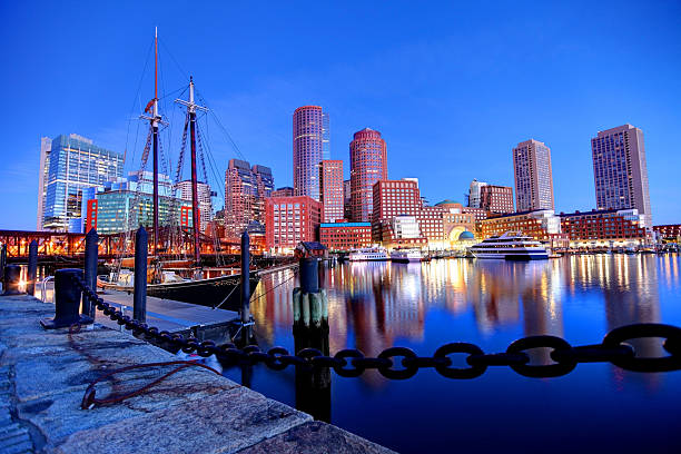 istock Boston Skyline along the Harborwalk 513957533