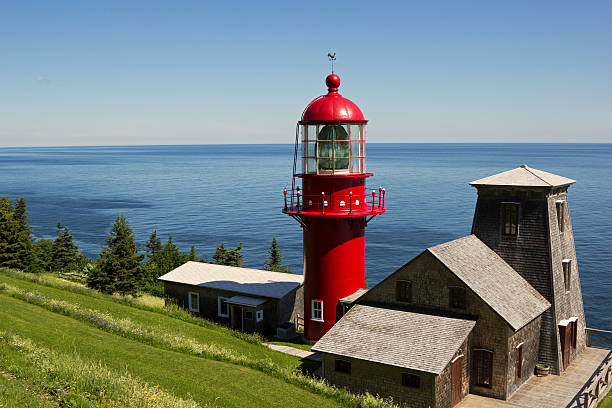 istock Pointe a la Renommee Lighthouse  in Quebec 513959367