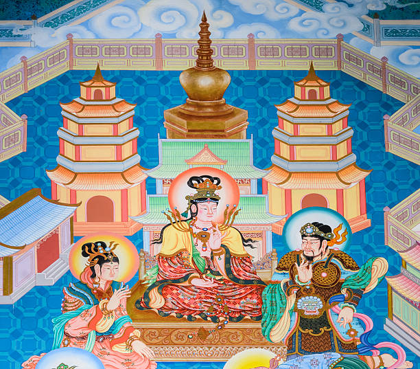 istock Chinese mural painting art 513959677