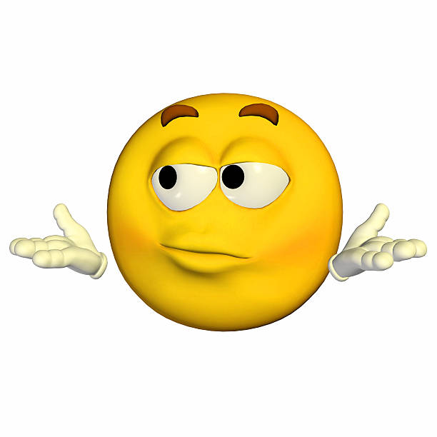 istock Illustration of a lost yellow smiley 513960851