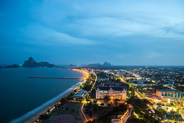 istock View of Downtown Prachuap Khiri Khan District from Thailand. 513982614