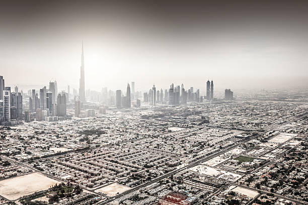 istock Dubai downtown skyscrapers and office buildings 513986252