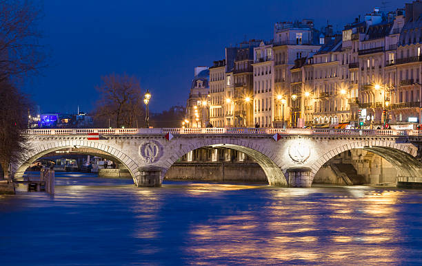 The pont Saint Michel , Paris, France.