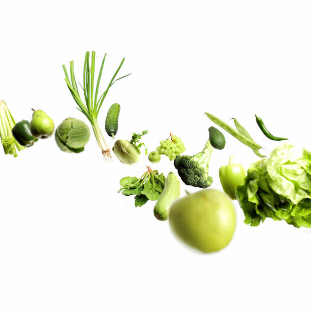 verde frutas y verduras - ripening process fotografías e imágenes de stock