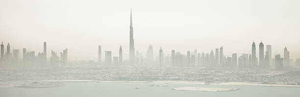 istock Dubai downtown skyscrapers and office buildings 513987358