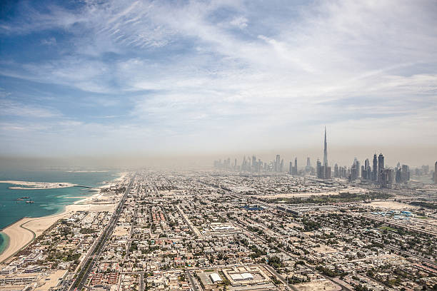 istock Dubai downtown skyscrapers and office buildings 513988372